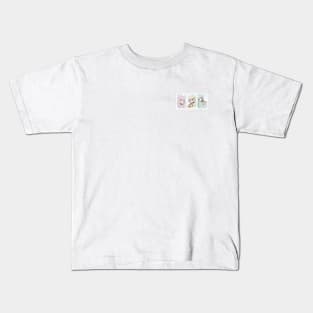 Shape Personification Set Kids T-Shirt